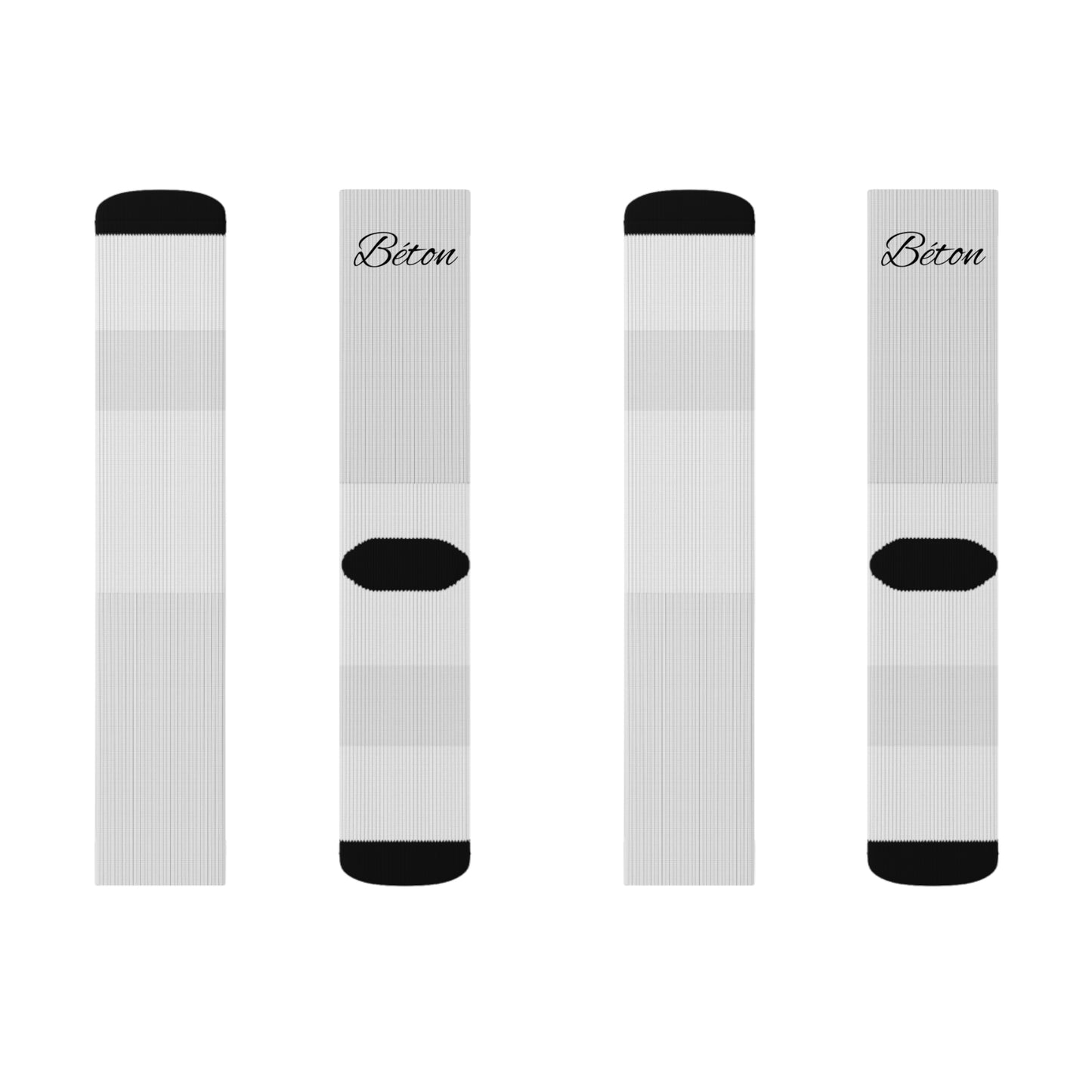 Essential White Béton Socks