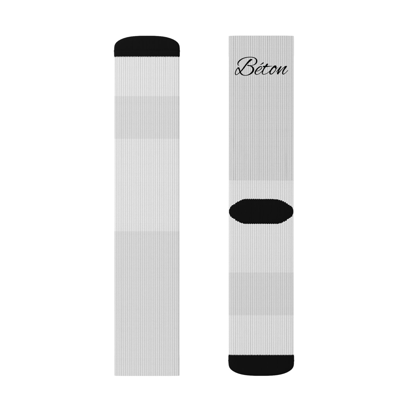Essential White Béton Socks