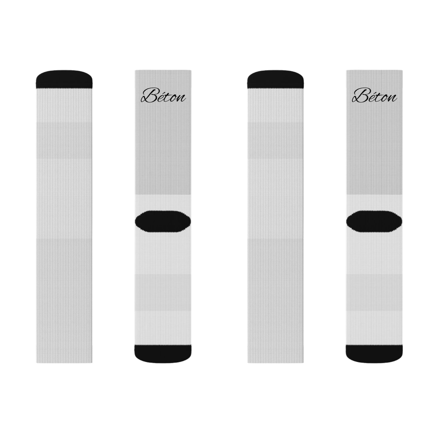 Essential White Béton Socks