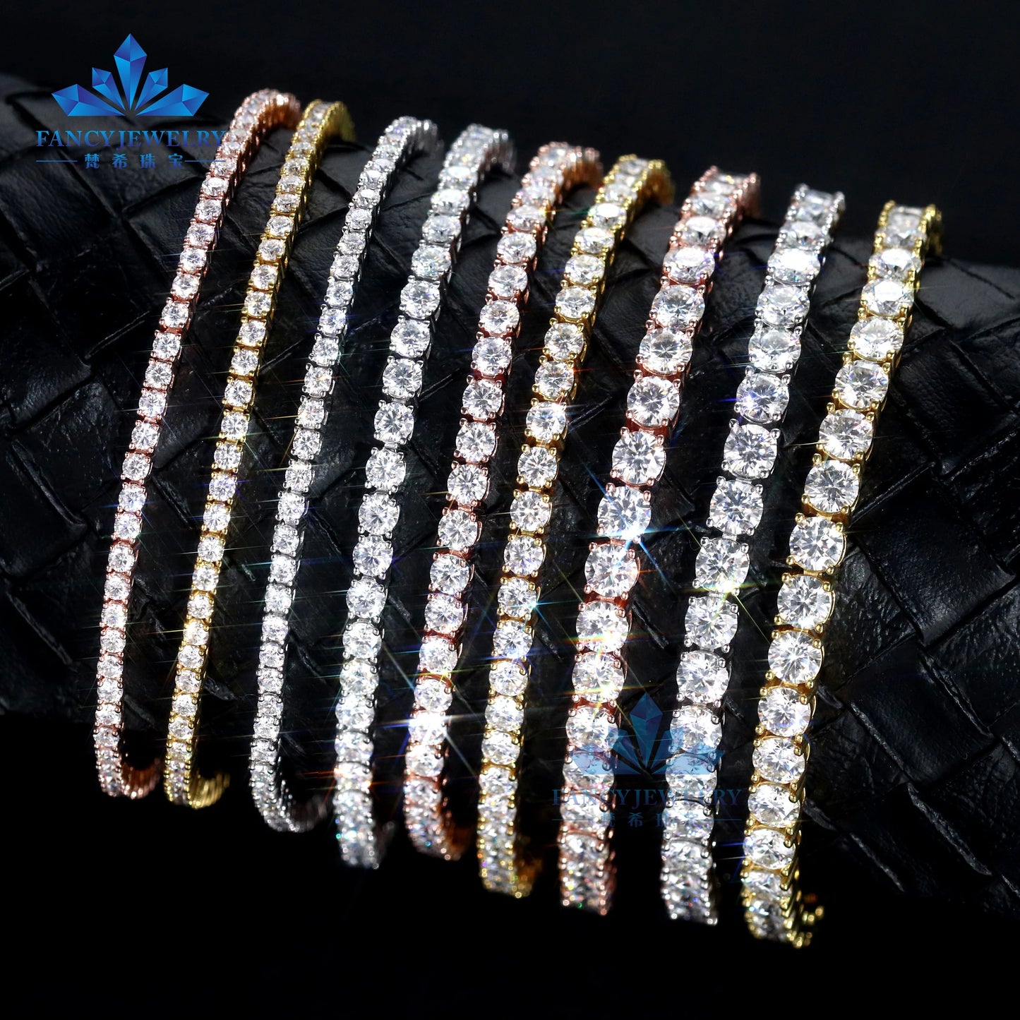 Moissanite Tennis Bracelet