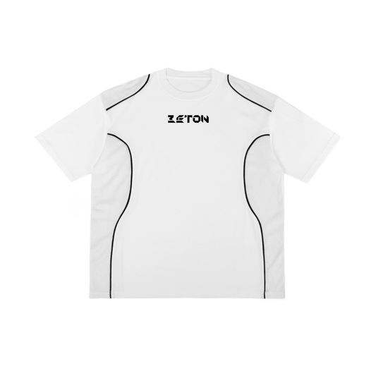 Contrast Piped Panel T-Shirt