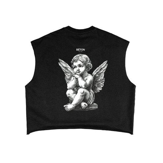 French Terry Boxy Tank Top